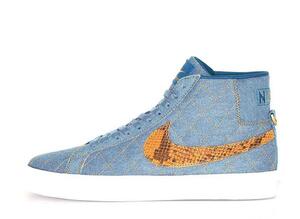 Supreme Nike SB Blazer Mid "Denim" 25cm DX8421-400