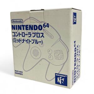 【非売品/極美品】任天堂64 コントローラーブロス ミッドナイトブルー