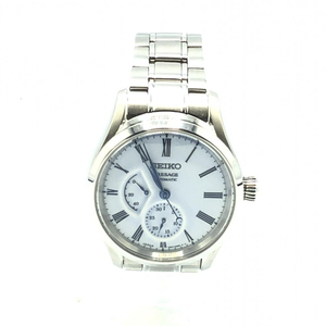 【中古】SEIKO プレサージュ LIMITED 有田焼ダイヤル 6R27-00V0 自動巻き　セイコー[240017610262]