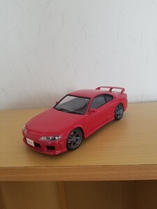 プラモデル 完成品 ◇アオシマ◇【シルビア(S15)Spec.R AERO Ver.】外箱有り