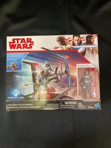 STARWARS スターウォーズ フィギュア The Last Jedi Canto Bight Police Speeder with pilot 3.75 inch