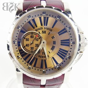 ロジェ デュブイ エクスカリバー EX42 77 9 15.7AR メンズ 腕時計 自動巻き 稼働品 ギャラ付 ROGER DUBUIS EXCALIBUR 中古品 ♪