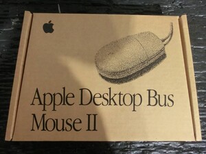 T【Y6-70】【60サイズ】▲Apple アップル/デスクトップバスマウス Ⅱ Mac用定番マウス/ジャンク扱い/※スレ傷有り