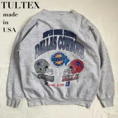 90s USA製 TULTEXタルテックス NFL スウェットトレーナー XXL