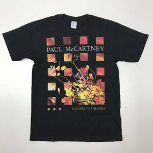 未使用　Tシャツ ポールマッカートニー　FLOWER IN THE DIRT ブラック　Sサイズ Beatles ビートルズ