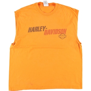 古着 ヘインズ Hanes Harley-Davidson ハーレーダビッドソン モーターサイクル バイクTシャツ USA製 メンズL /eaa354400 【SS2409_10%】