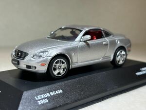 京商Jcollection 1/43 「LEXUS SC430」2005（CLOSED ROOF）