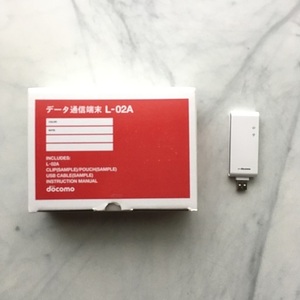 【美品】【送料無料】docomo L-02A FOMA USB端末【匿名配送】