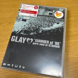 ☆新品☆ GLAY SUMMER OF ’98 PURE SOUL IN STADIUM DVD 見本品 見本盤