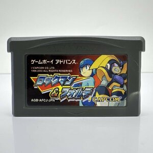 ★何点でも送料１８５円★ ロックマン&フォルテ GBA リA1 ゲームボーイアドバンス ソフト 即発送