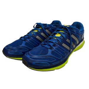 J535 アディダス adidas ランニングシューズ sonic boost G97380 メンズ スニーカー US9.5 27.5cm ブルー シルバー