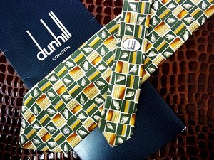 ♪今週の特売980円～♪0344♪状態並品【dunhill】ダンヒル【貝 ロゴ入 柄】ネクタイ♪