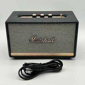 【美品】Marshall Acton II ブラック ZMS-1001900 ワイヤレススピーカー Bluetooth マーシャル アクトン 本体