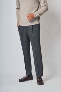 HILTON パンツ ニット KNIT TROUSER ミディアムグレー トガ 76 戸賀 ヒルトン