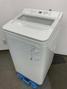 ☆美品☆ Panasonic/パナソニック 全自動電気洗濯機 NA-FA7H1 2022年製 7kg ホワイト 