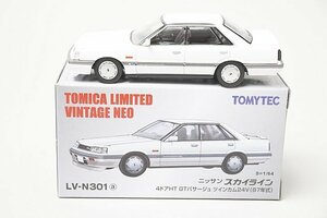 TOMICA トミカリミテッドヴィンテージネオ TLV 1/64 日産 スカイライン 4ドアHT GTパサージュ ツインカム24V 87年式 白 LV-N301a