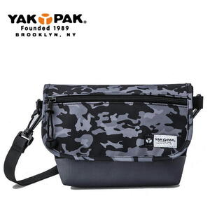 YAK PAK ヤックパック 2WAY ショルダーバッグ 黒 カモフラ 新品 未開封 MOOK