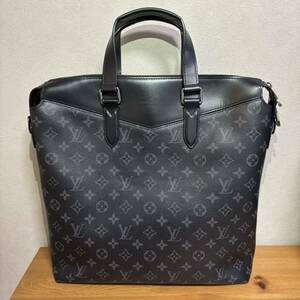 【極美品】1円 ルイヴィトン M40567 トート エクスプローラー モノグラムエクリプス ビジネスバッグ トート メンズ LOUIS VUITTON