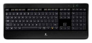 LOGICOOL ワイヤレスイルミネートキーボード K800(中古品)