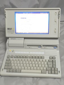 動作品★エプソン PC-286LST MS-DOS5.0付★PC-98互換機