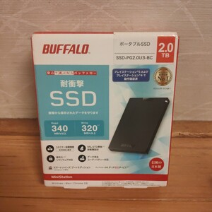 ★ SSD-PG2.0U3-BC [SSD-PGU3Cシリーズ 2.0TB ブラック] バッファロー