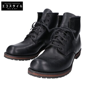 【1円】Red Wing レッドウィング 9014 BECKMAN ベックマン ラウンドトゥ ワークブーツ シューズ US10 1/2D ブラック メンズ