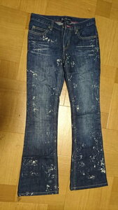 アールジーン　 EarlJean　女性用デニムジーンズ　24サイズ　USED　19　大幅値下げ