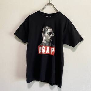 アメリカ古着　ASAP Rocky　エイサップ・ロッキー　半袖　Tシャツ　プリント　US古着　クルーネック　XSサイズ　【I962】