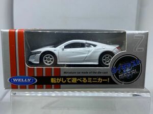 WELLY ウェリー 2017 HONDA NSX ホンダ 白 1/60 1/64