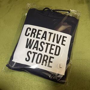 新品未使用 Lサイズ CREATIVE WASTED STORE Hoodie L verdy CREATIVE DRUG STORE wasted youth パーカー フーディ ネイビー NAVY verdy