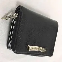 【クロムハーツ正規店購入美品】スクエアジップ ウォレット 財布