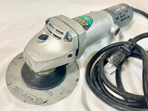 ■ HiKOKI 旧日立工機 100ｍｍ 電気ディスクグラインダ Ｇ10MH 100V 電動工具 動作品 中古 ★