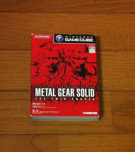 GC メタルギアソリッド ザ ツインスネークス METAL GEAR SOLID THE TWIN SNAKES ハガキ付き コナミ MGSTTS ニンテンドーゲームキューブ