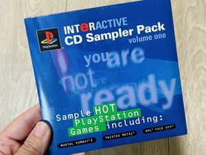 レア 希少 PlayStation Interactive CD Sampler Pack Volume 1 アメリカ 北米版 アジア版 ソフト プレイステーション PS プレステ