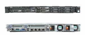 Dell PowerEdge R630 Xeon E5-2670 v3 2.3×2(24core 48thread)/メモリ16GB(ECCReg.8GB×2)/HDDナシ/1U/電源750W×1