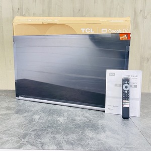 スマートテレビ 【中古】 動作保証 TCL 32S54J 2023 年製 ブラック 32V型 チューナーレステレビ GoogleTV搭載 028027/20452