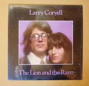 LARRY CORYELL「THE LION AND THE RAM」米ORIG [初回青ARISTA] シュリンク美品