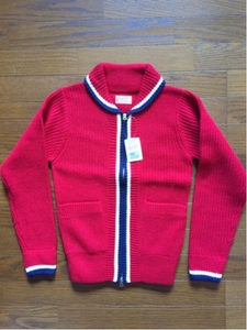 SALE新品CHESWICK CH90141 WOOL ZIP 165RED/サイズS