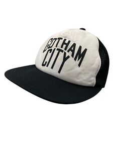 【NUMBER (N)INE GOTHAM CITY】キャップ 帽子 メッシュキャップ　ブラック　ホワイト