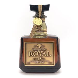 【未開栓】 SUNTORY ROYAL サントリー ローヤル 15年 ゴールドラベル ウイスキー 750ml 43%