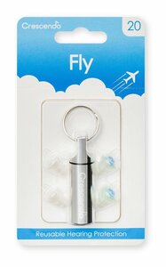 ★Crescendo Fly 20 飛行機用 気圧調整機能付 イヤープロテクター 耳栓★新品送料込/メール便