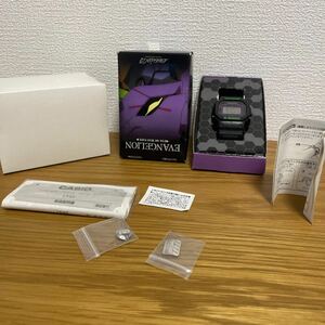 コラボ/G-SHOCK/スピード/時計/DW-5600/エヴァンゲリオン/初号機/カシオ/入手困難/レア/限定 CASIO 腕時計 電池 DW 碇シンジ