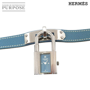 エルメス HERMES ケリーウォッチ KE1 210 レディース 腕時計 ブルー クォーツ ウォッチ カデナ Kelly Watch 90261462