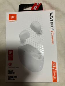 完全ワイヤレスイヤホン JBL Wave Buds JBLWBUDSWHT White Bluetooth