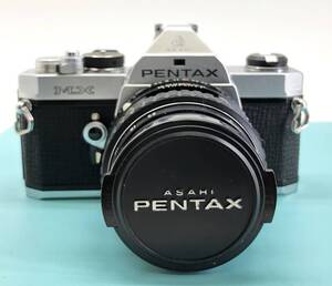 フィルムカメラ　ASAHI PENTAX　ペンタックス　MX　レンズ付き　SMC PENTAX-M MACRO 1:4 50ｍｍ　ジャンク