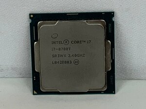 【ハード王】中古CPU/Corei7-8700T SR3WX 2.40GHz/12523-C
