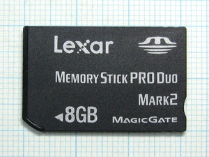 ★Lexar メモリースティック PRODuo ８ＧＢ 中古★送料８５円・１８５円