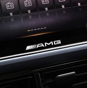 4枚セット 送料無料 メルセデスベンツ AMGクロームメタル ステッカー エンブレム デカールW169W463W164W166W176W203W245R231R170W204W222 