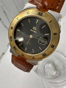 【maruman】クォーツ 腕時計 MJW001 アンティーク 希少　電波時計　中古品　90-7