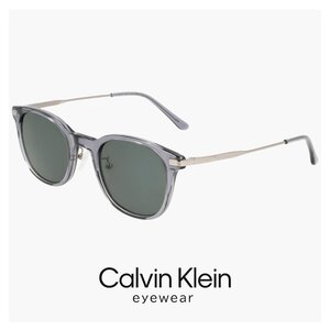 新品 カルバンクライン サングラス ck24529slb 033 49mm calvin klein メンズ レディース ユニセックス モデル ウェリントン 型 UVカット